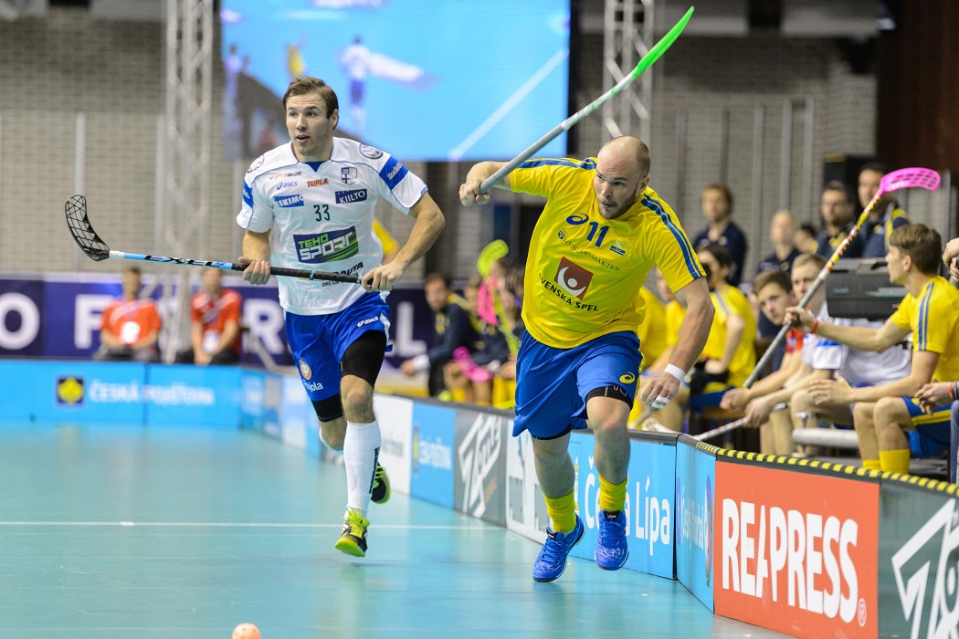 Euro Floorball Tour 2014 -  Sweden vs Finland - 2:7