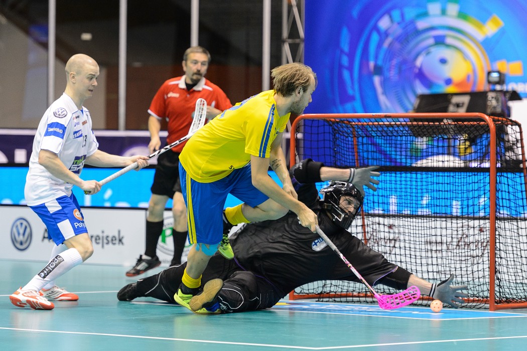 Euro Floorball Tour 2014 -  Sweden vs Finland - 2:7