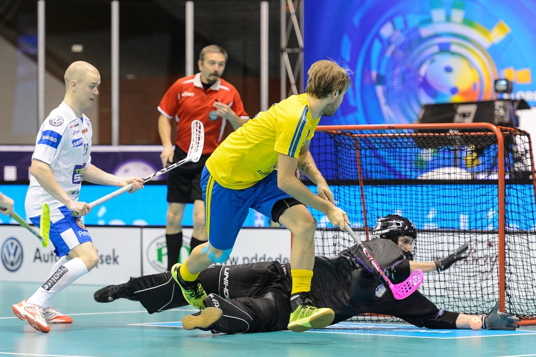 Euro Floorball Tour 2014 -  Sweden vs Finland - 2:7