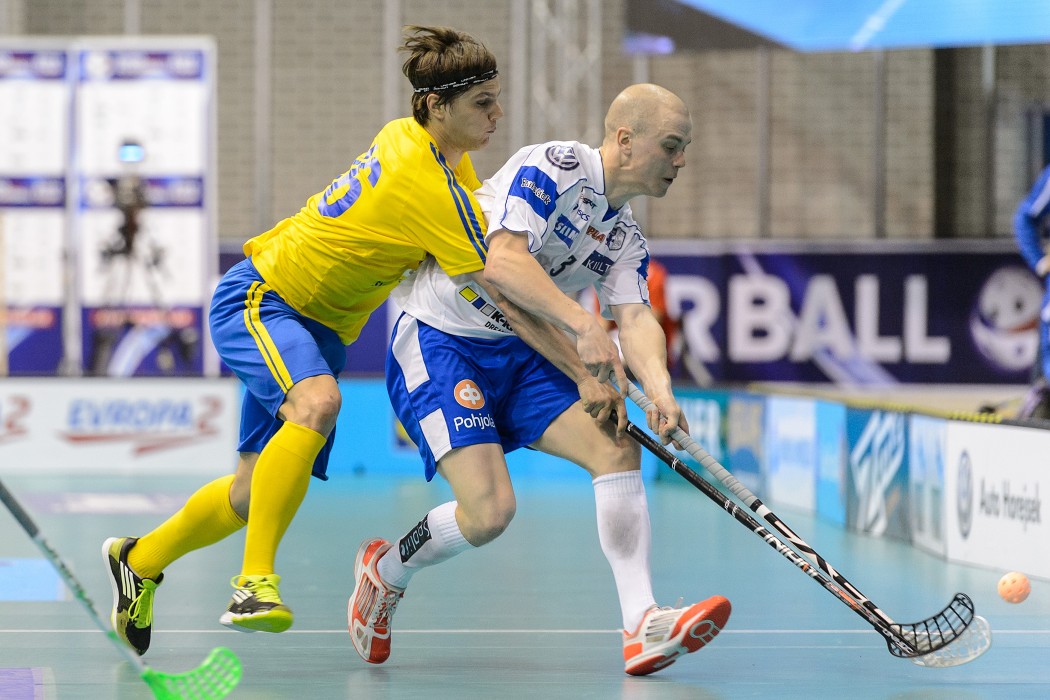 Euro Floorball Tour 2014 -  Sweden vs Finland - 2:7
