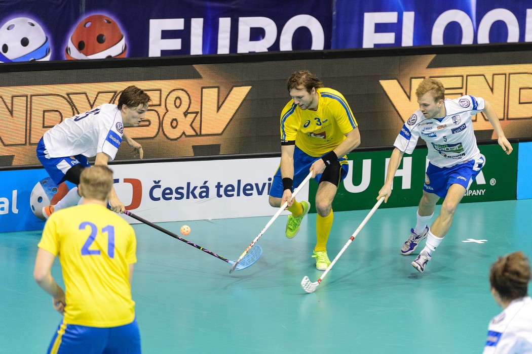 Euro Floorball Tour 2014 -  Sweden vs Finland - 2:7