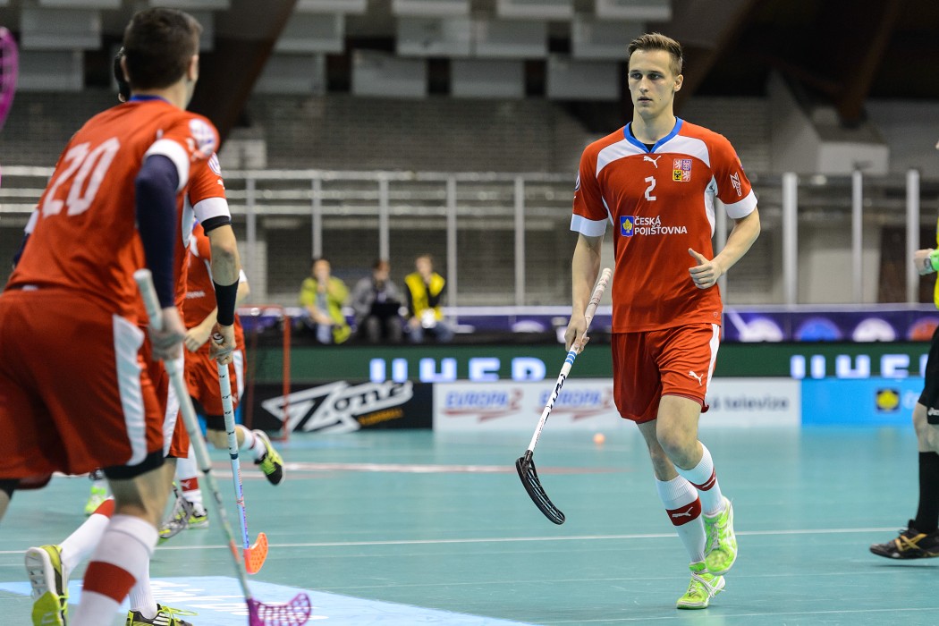 Euro Floorball Tour 2014 -  Czech Republic vs Switzerland - 8:7