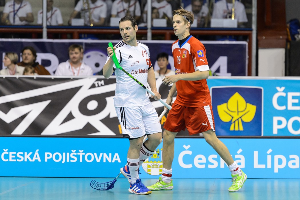 Euro Floorball Tour 2014 -  Czech Republic vs Switzerland - 8:7