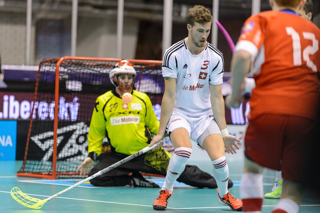 Euro Floorball Tour 2014 -  Czech Republic vs Switzerland - 8:7
