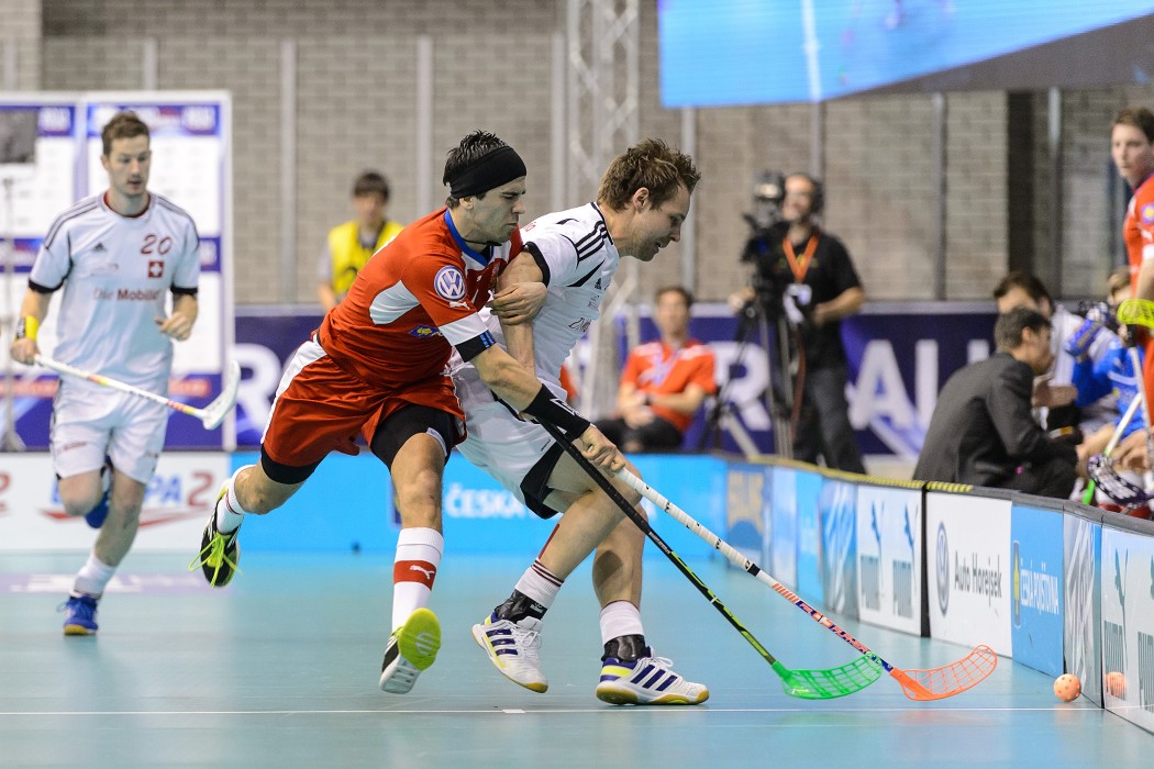 Euro Floorball Tour 2014 -  Czech Republic vs Switzerland - 8:7