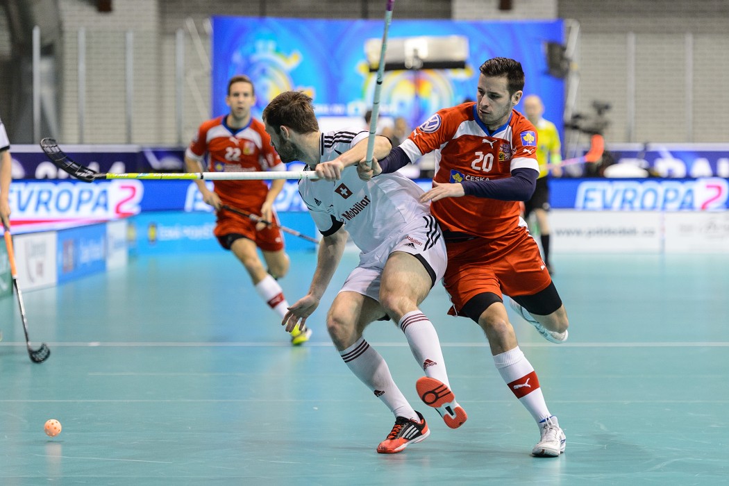 Euro Floorball Tour 2014 -  Czech Republic vs Switzerland - 8:7