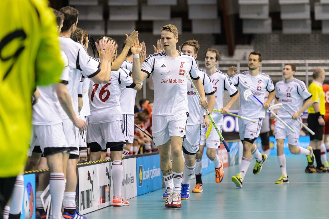 Euro Floorball Tour 2014 -  Czech Republic vs Switzerland - 8:7
