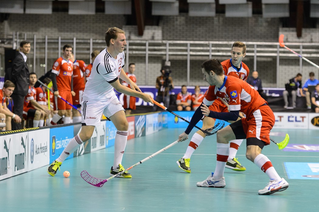 Euro Floorball Tour 2014 -  Czech Republic vs Switzerland - 8:7