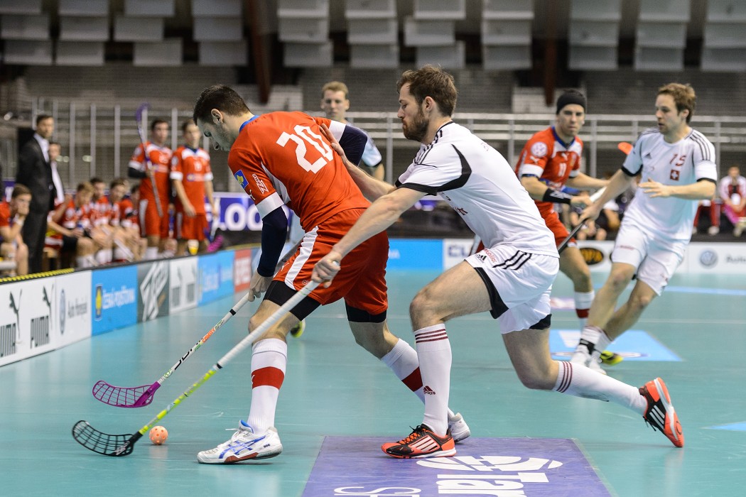 Euro Floorball Tour 2014 -  Czech Republic vs Switzerland - 8:7
