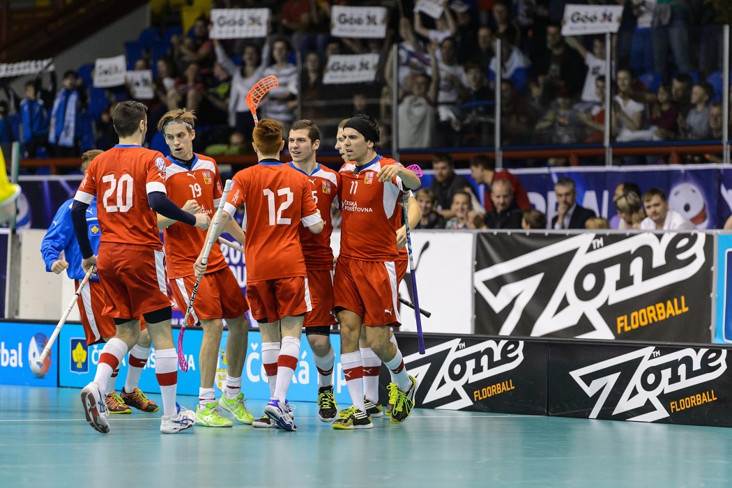 Euro Floorball Tour 2014 -  Czech Republic vs Switzerland - 8:7