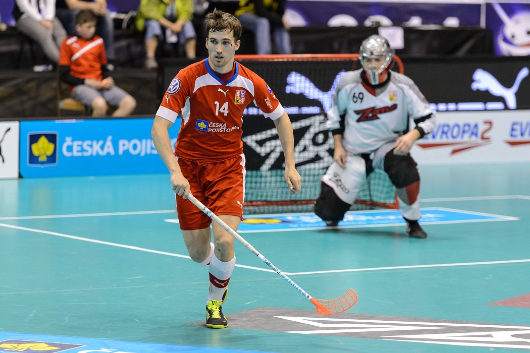 Euro Floorball Tour 2014 -  Czech Republic vs Switzerland - 8:7