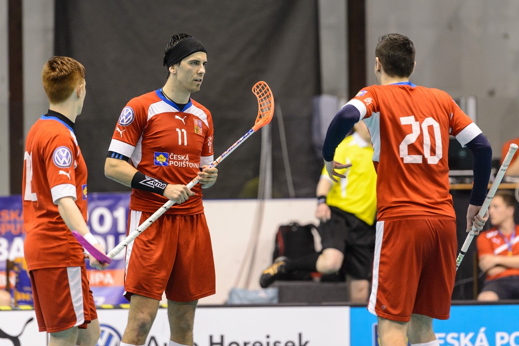 Euro Floorball Tour 2014 -  Czech Republic vs Switzerland - 8:7