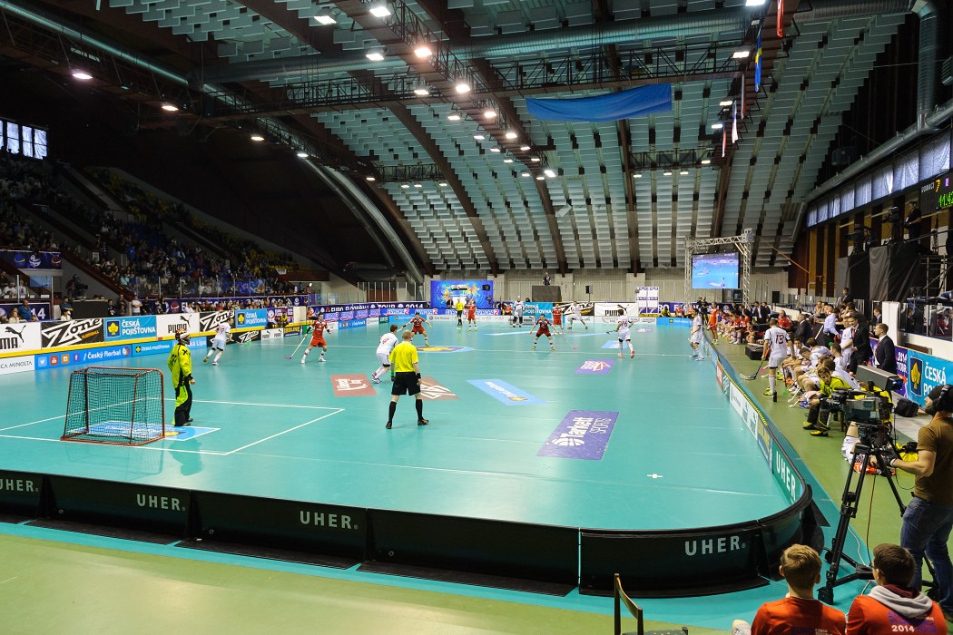Euro Floorball Tour 2014 -  Czech Republic vs Switzerland - 8:7