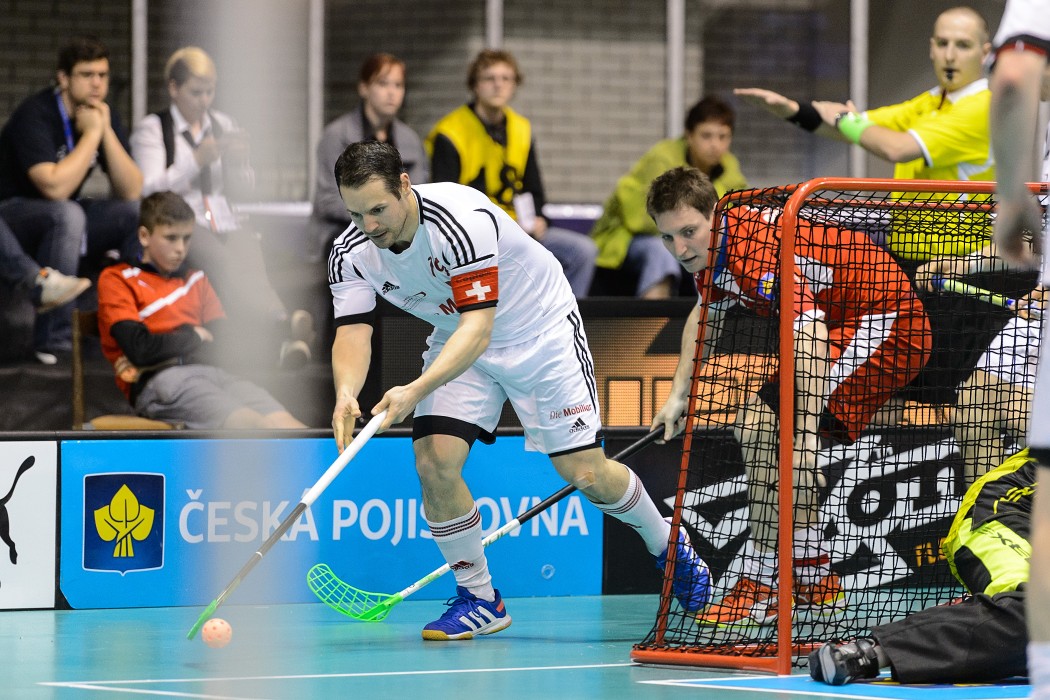 Euro Floorball Tour 2014 -  Czech Republic vs Switzerland - 8:7
