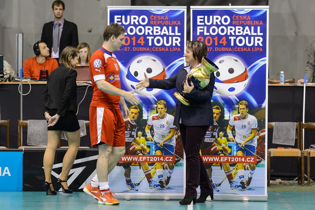 Euro Floorball Tour 2014 -  Czech Republic vs Switzerland - 8:7