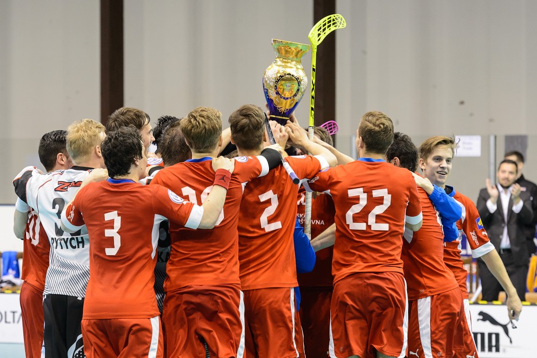 Euro Floorball Tour 2014 -  Czech Republic vs Switzerland - 8:7