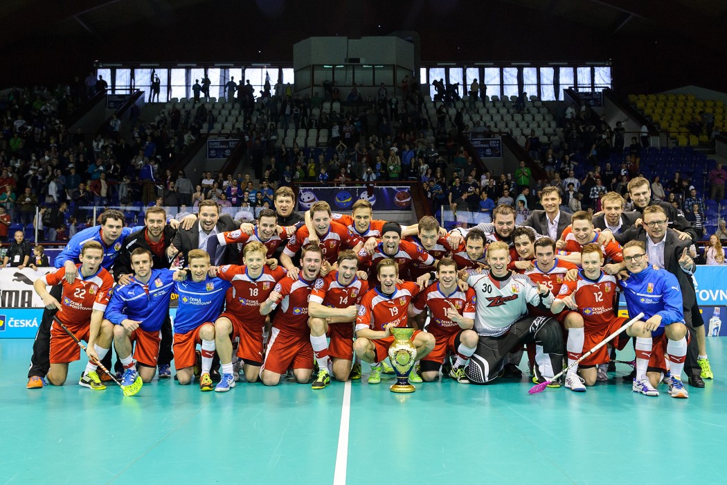 Euro Floorball Tour 2014 -  Czech Republic vs Switzerland - 8:7