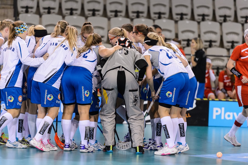 Euro Floorball Tour 2014 -  CZE WU19 vs FIN WU19 - 2:7