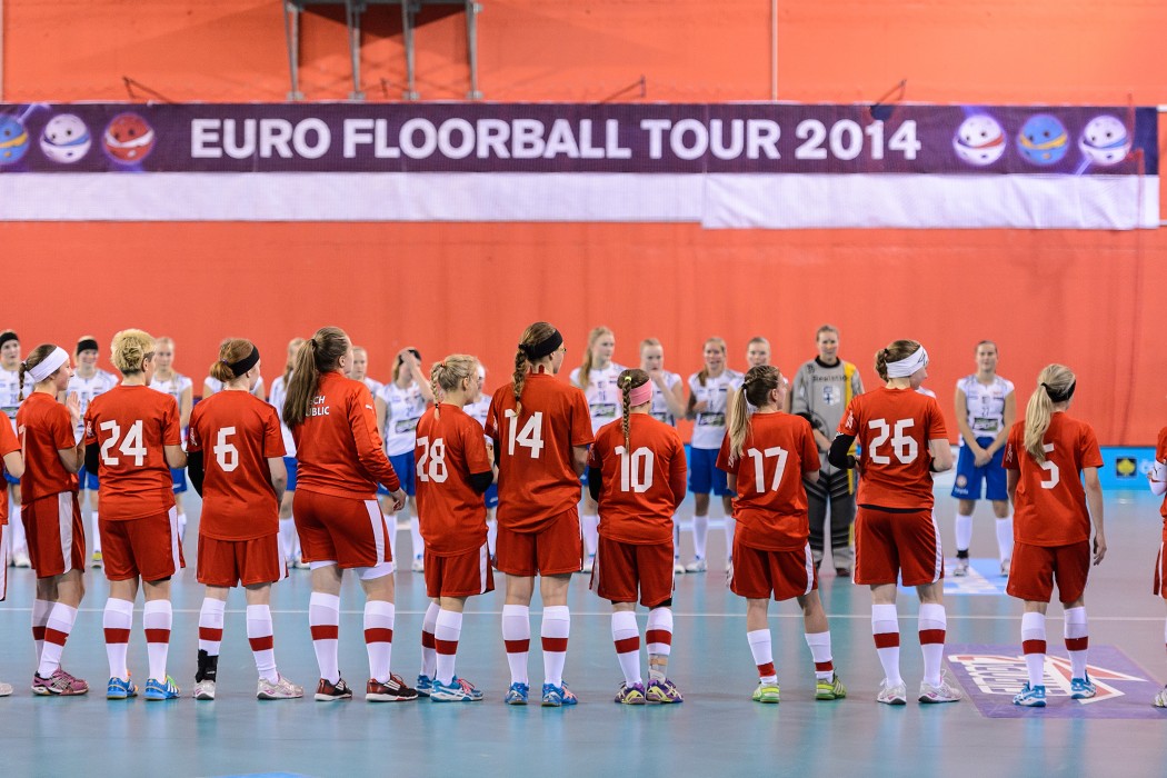 Euro Floorball Tour 2014 -  CZE WU19 vs FIN WU19 - 2:7