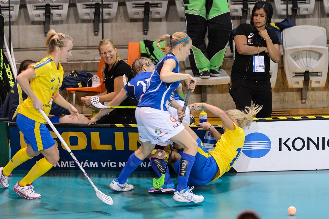 Euro Floorball Tour 2014 -  SWE vs FIN