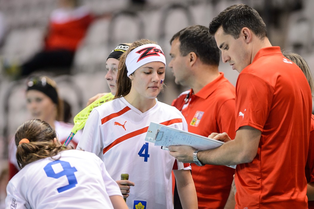 Euro Floorball Tour 2014 -  CZE WU19 vs SUI WU19 - 3:2
