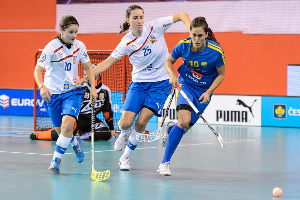 Euro Floorball Tour 2014 -  CZE vs SWE - 3:9