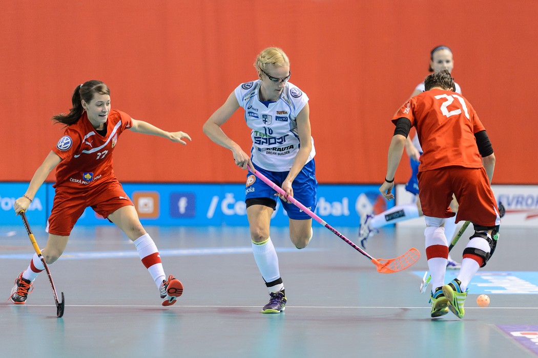 Euro Floorball Tour 2014 -  CZE vs FIN - 5:4ts