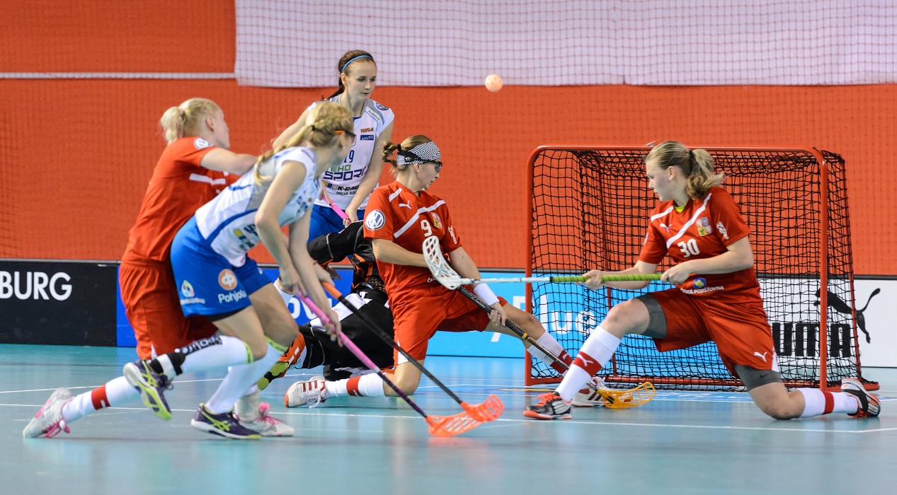 Euro Floorball Tour 2014 -  CZE vs FIN - 5:4ts