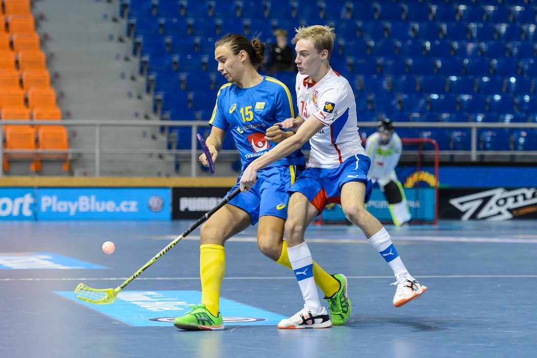 Euro Floorball Tour 2015 -  Czech Republic U19 vs Sweden U19 - 5