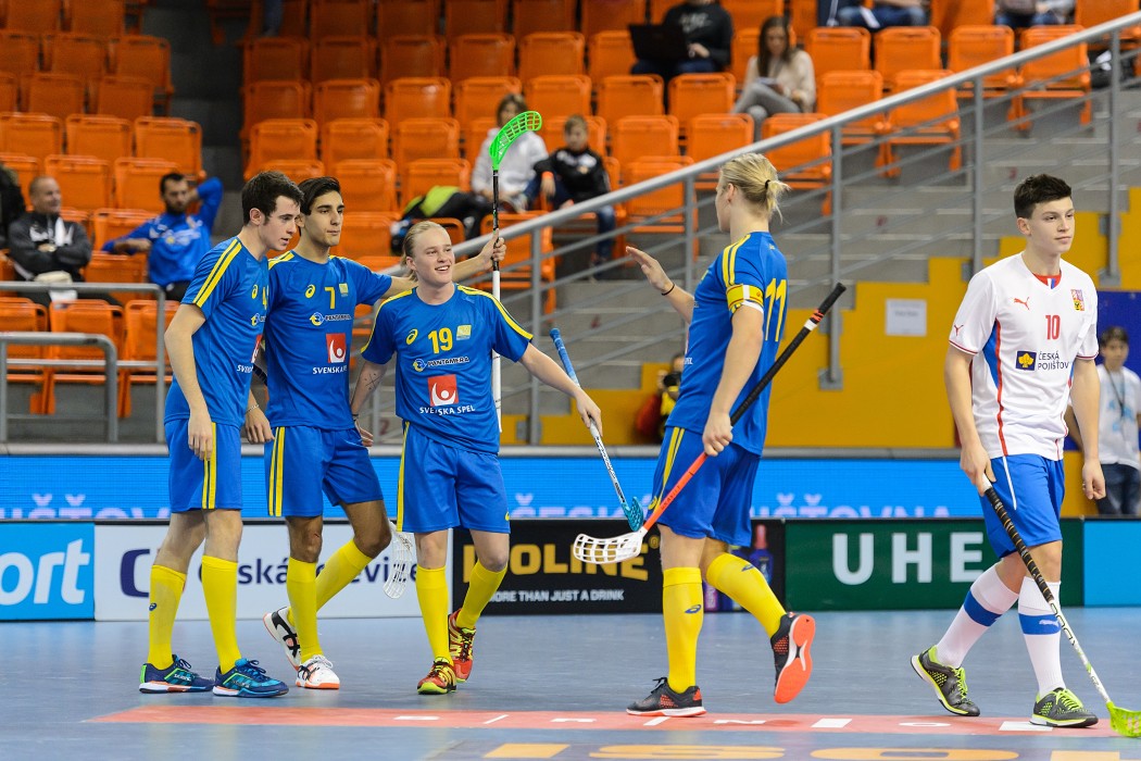Euro Floorball Tour 2015 -  Czech Republic U19 vs Sweden U19 - 5