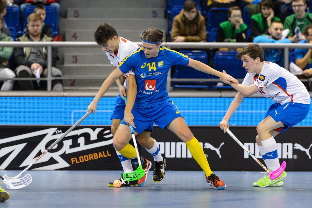Euro Floorball Tour 2015 -  Czech Republic U19 vs Sweden U19 - 5