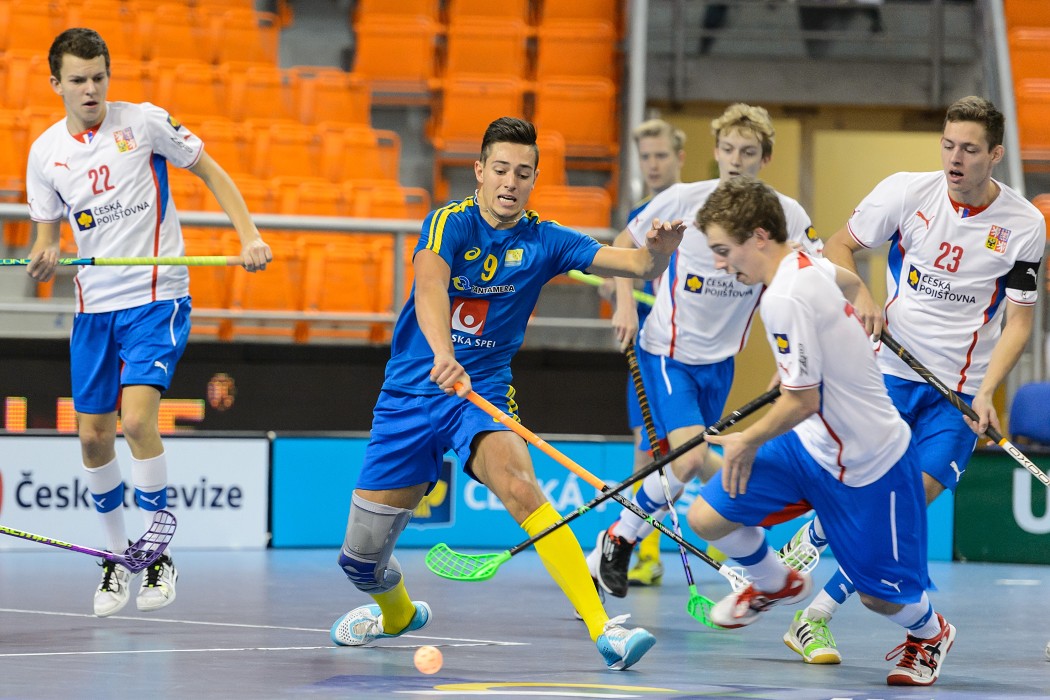 Euro Floorball Tour 2015 -  Czech Republic U19 vs Sweden U19 - 5