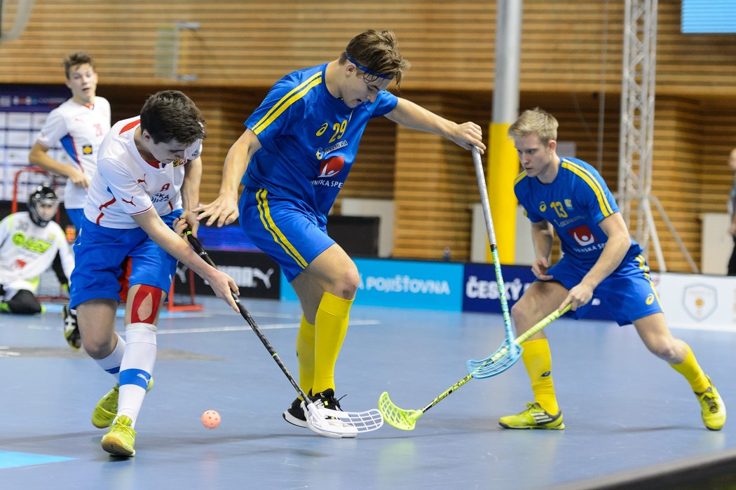 Euro Floorball Tour 2015 -  Czech Republic U19 vs Sweden U19 - 5