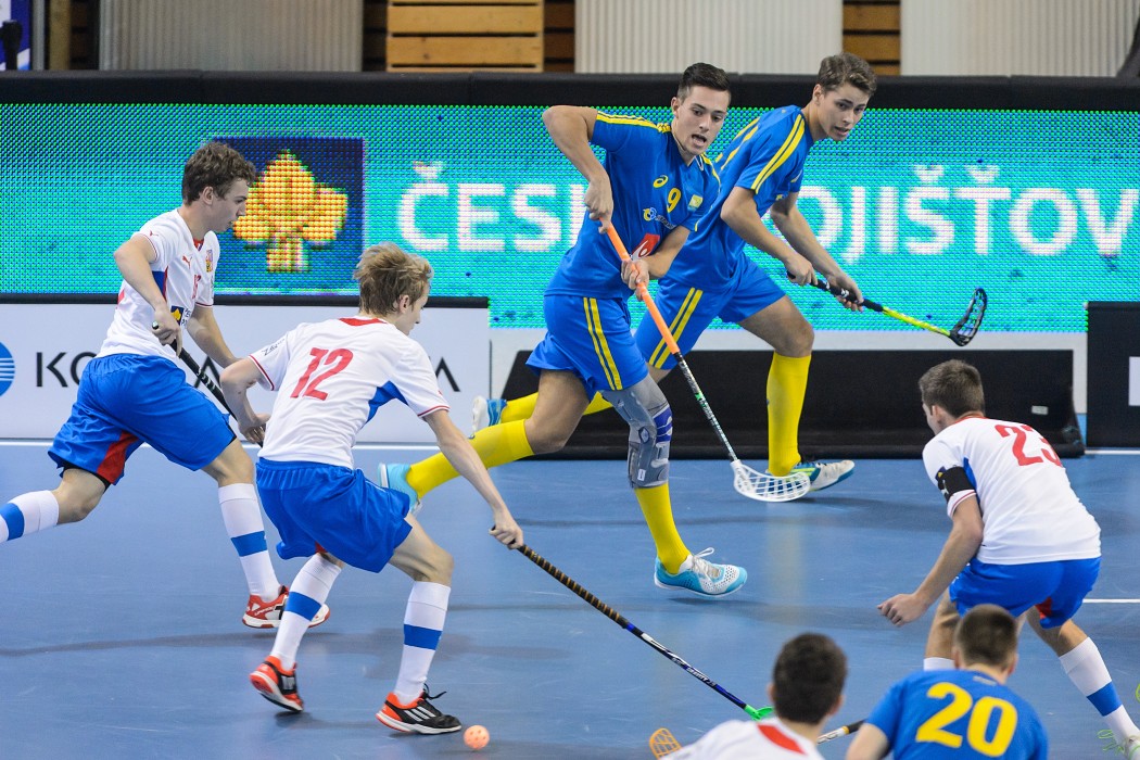 Euro Floorball Tour 2015 -  Czech Republic U19 vs Sweden U19 - 5
