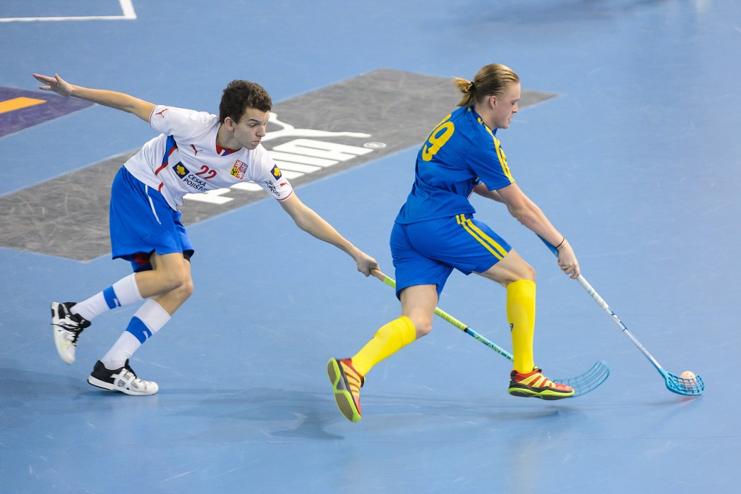 Euro Floorball Tour 2015 -  Czech Republic U19 vs Sweden U19 - 5