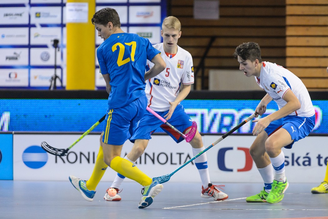 Euro Floorball Tour 2015 -  Czech Republic U19 vs Sweden U19 - 5