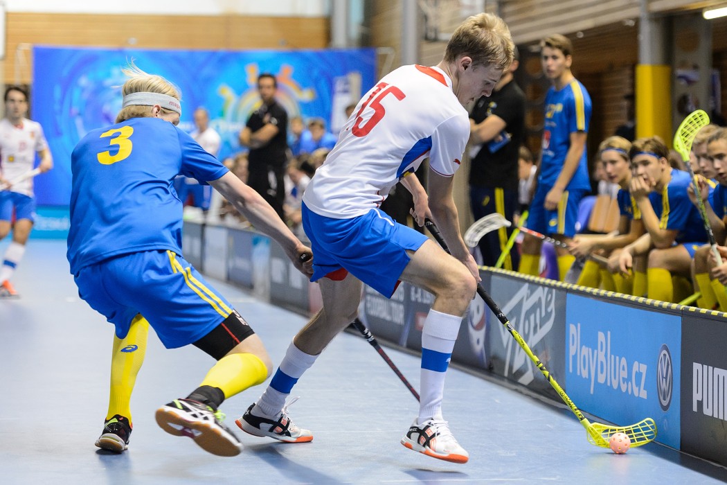 Euro Floorball Tour 2015 -  Czech Republic U19 vs Sweden U19 - 5