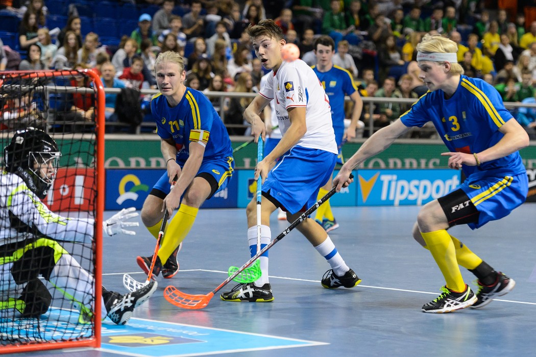 Euro Floorball Tour 2015 -  Czech Republic U19 vs Sweden U19 - 5