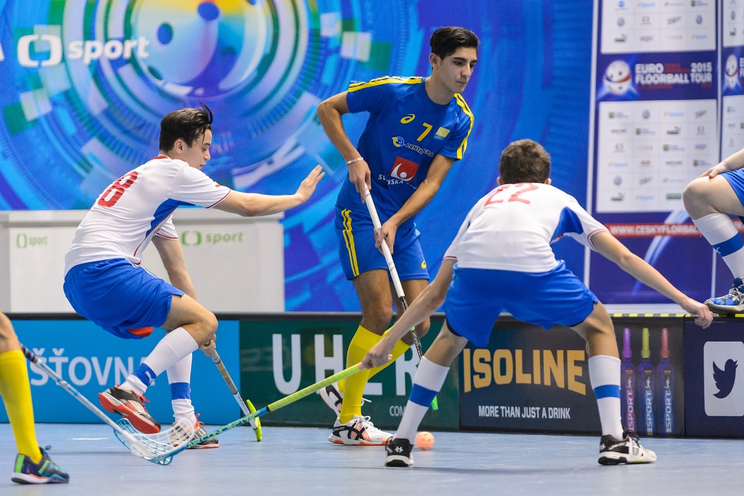 Euro Floorball Tour 2015 -  Czech Republic U19 vs Sweden U19 - 5