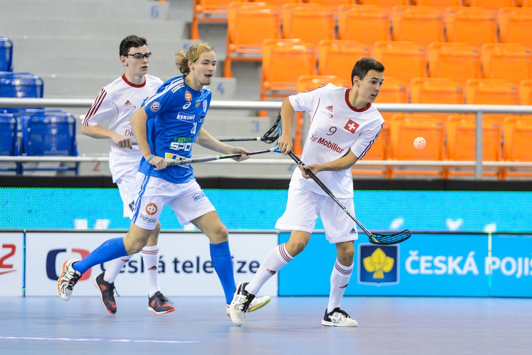 Euro Floorball Tour 2015 - Finland U19 vs Switzerland U19 - 8:3