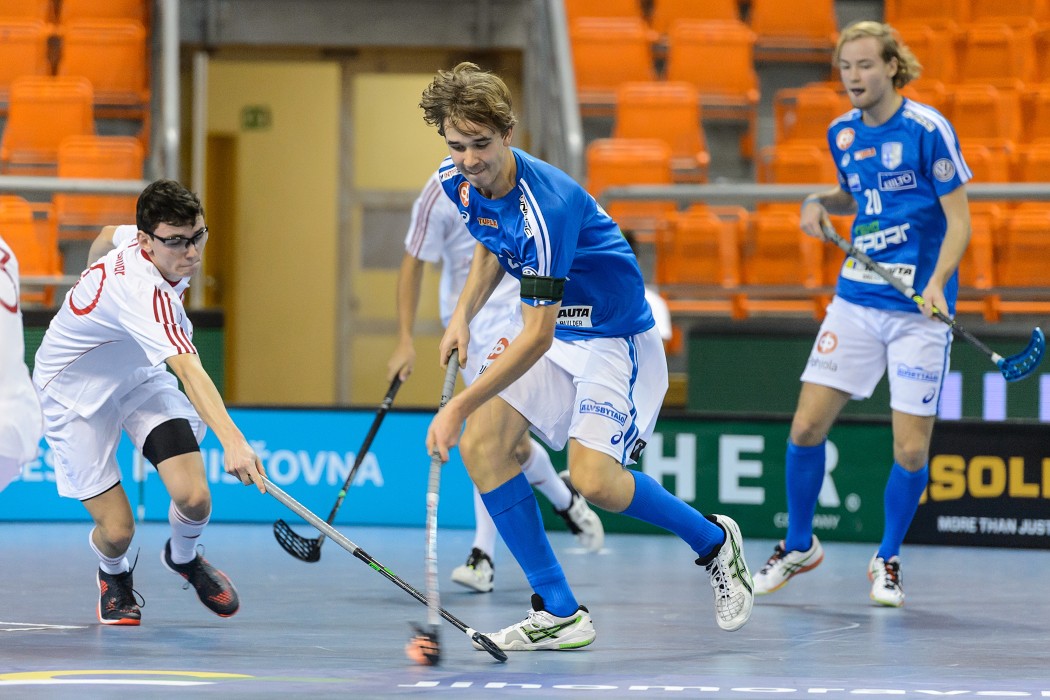 Euro Floorball Tour 2015 - Finland U19 vs Switzerland U19 - 8:3
