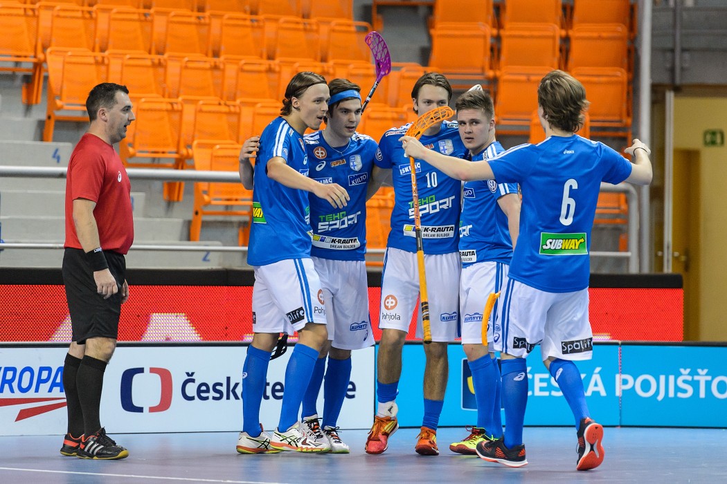 Euro Floorball Tour 2015 - Finland U19 vs Switzerland U19 - 8:3