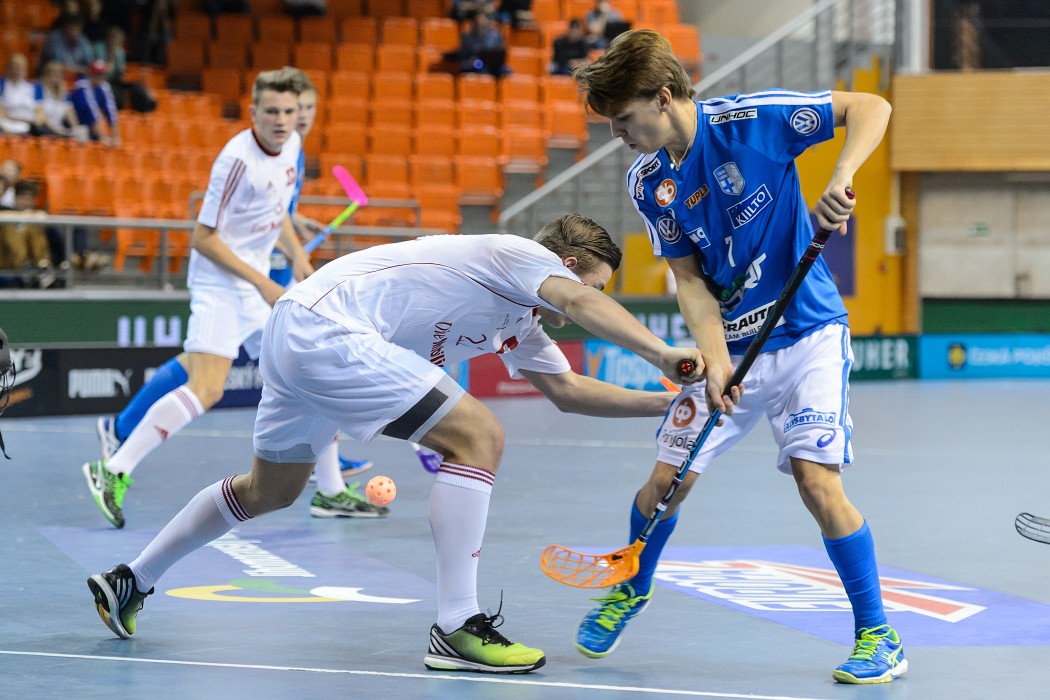 Euro Floorball Tour 2015 - Finland U19 vs Switzerland U19 - 8:3