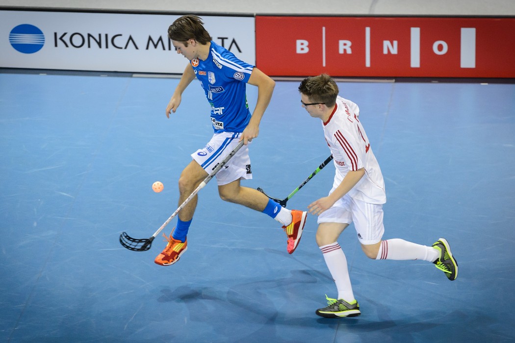 Euro Floorball Tour 2015 - Finland U19 vs Switzerland U19 - 8:3