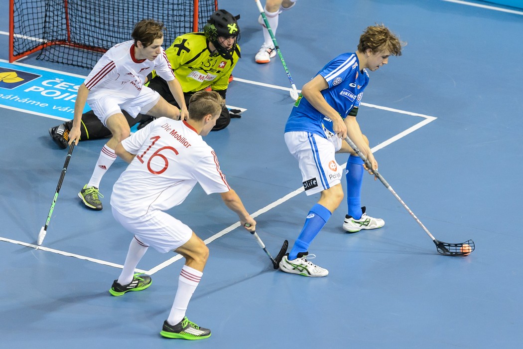 Euro Floorball Tour 2015 - Finland U19 vs Switzerland U19 - 8:3