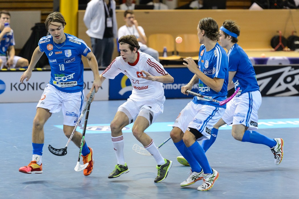 Euro Floorball Tour 2015 - Finland U19 vs Switzerland U19 - 8:3