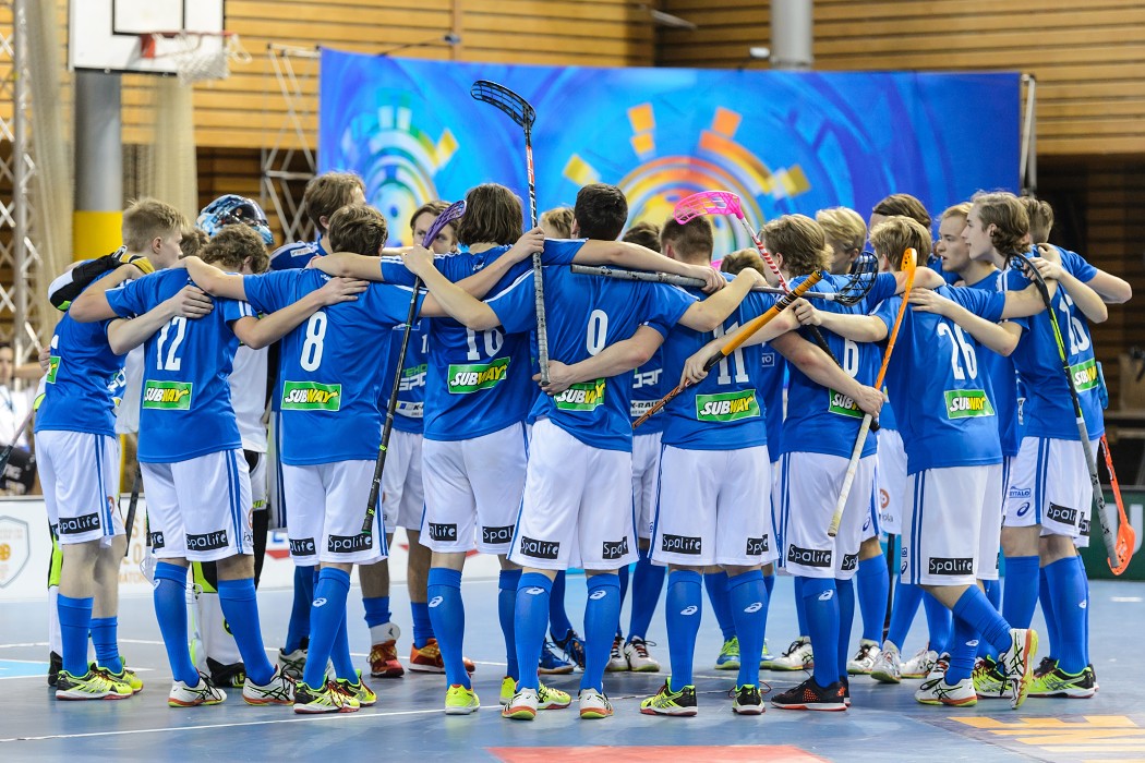 Euro Floorball Tour 2015 - Finland U19 vs Switzerland U19 - 8:3
