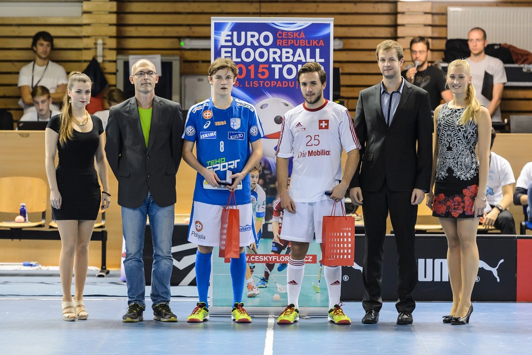 Euro Floorball Tour 2015 - Finland U19 vs Switzerland U19 - 8:3