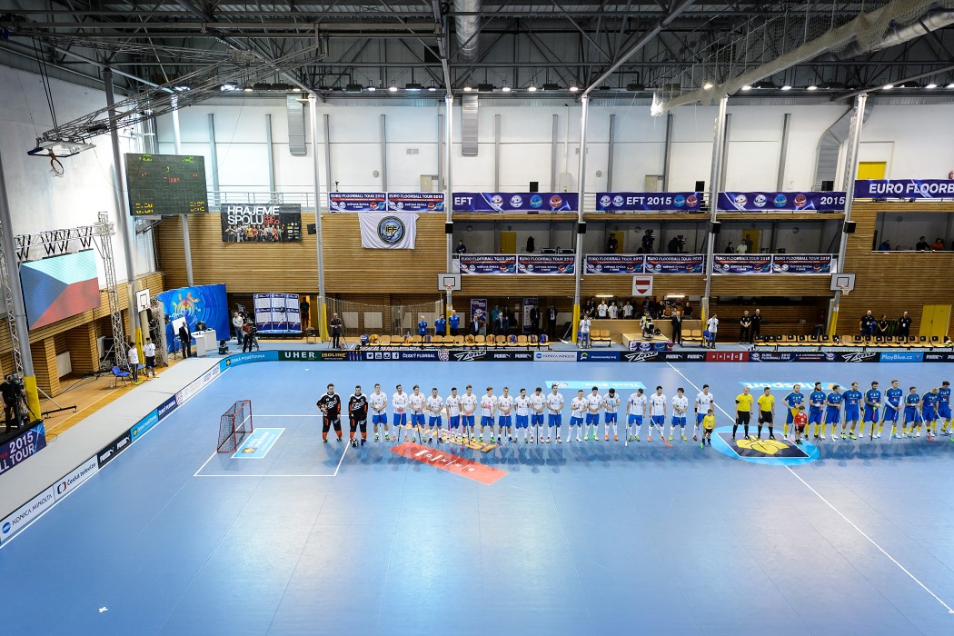 Euro Floorball Tour 2015 -  Czech Republic vs Sweden - 1:9