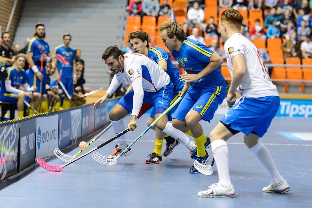 Euro Floorball Tour 2015 -  Czech Republic vs Sweden - 1:9